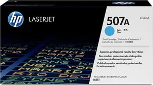 HP oryginalny toner CE401A, cyan, 6000s, HP 507A, HP LaserJet Enterprise 500 color M551, O